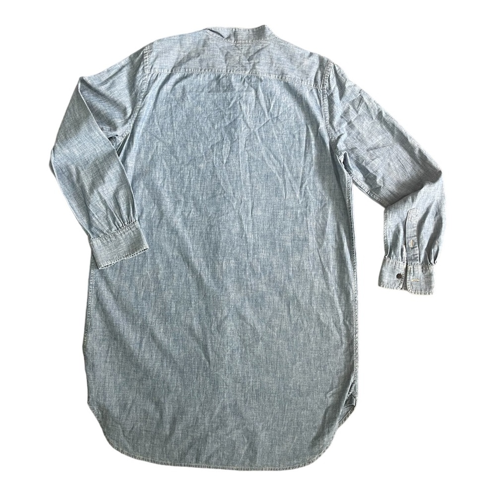 Lauren Ralph Lauren Denim Button Up Shirt Dress Size L - Picture 2 of 9